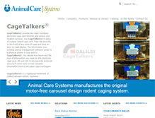 Tablet Screenshot of animalcaresystems.com